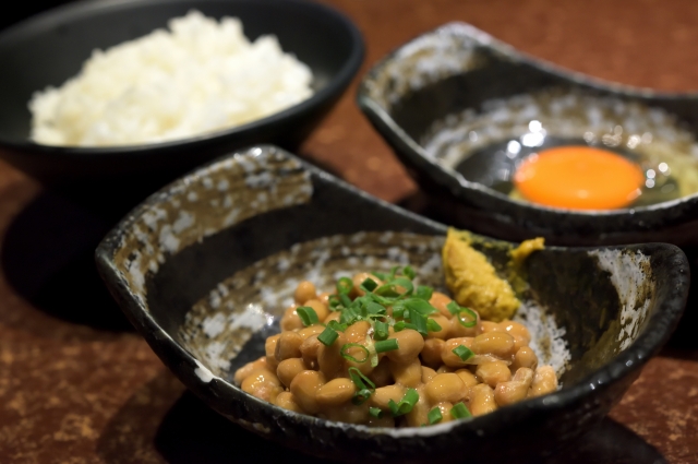 納豆たまごかけご飯