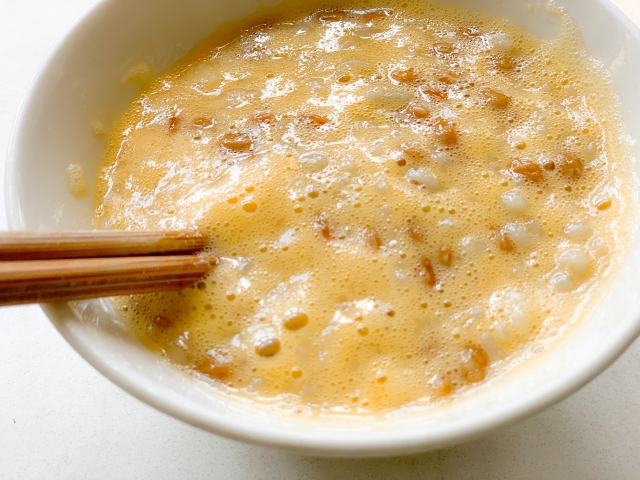 納豆たまごかけご飯